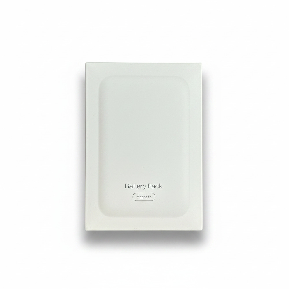 Magnetic Phone Battery Pack - White PB-C30W 5000mAh 18.5wh